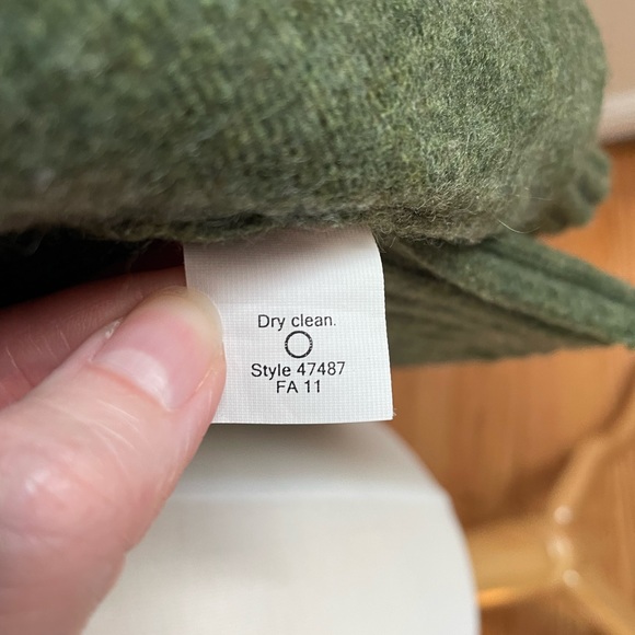 J. Crew Green Wool Cashmere Cardigan - Picture 6 of 6